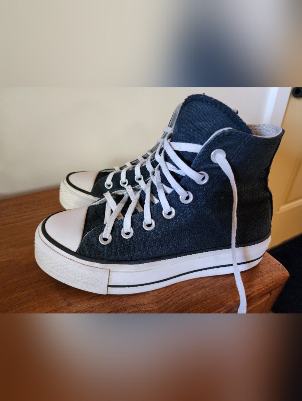 Converse Chuck Taylor All Star High Top Platform Sneakers - Picture 4 of 7